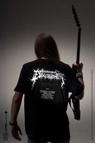 Immagine di Algorithmic Disgorgement | Degenerative tour OG tee