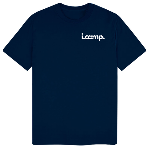 Immagine di T-Shirt Istituto Campanella cuore/retro colori scuri