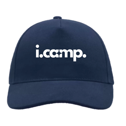 Immagine di Cappellino baseball logo bianco