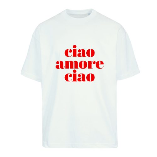 Immagine di T-Shirt Oversize CIAO AMORE CIAO