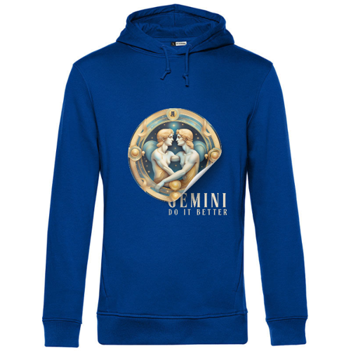 Immagine di Gemini  - Uomo Cappuccio Cotone Organico