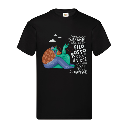 Immagine di T-Shirt filo rosso