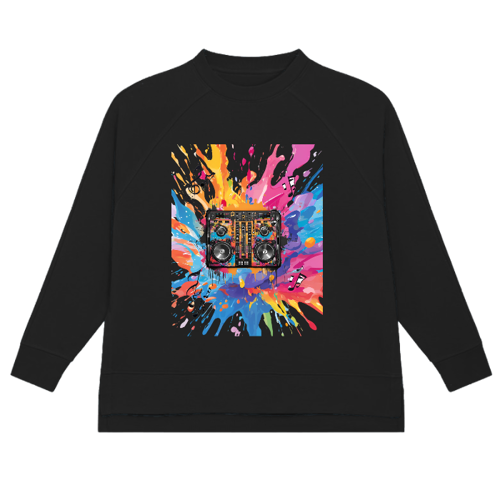 Immagine di DJ CREATIVITY - Felpa Donna Girocollo Oversize | Stanley