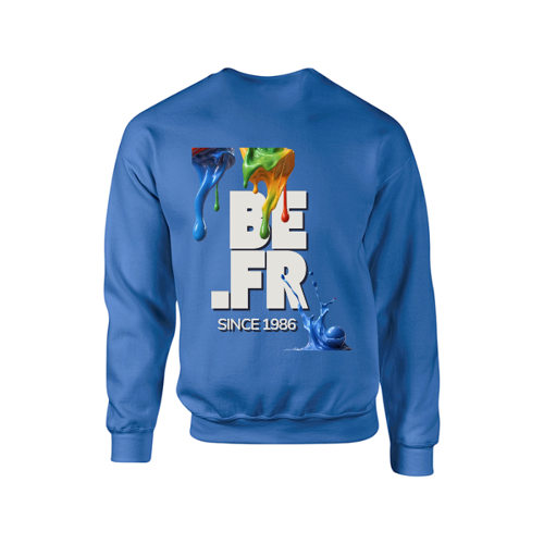 Immagine di Basics white dietro Felpa Unisex