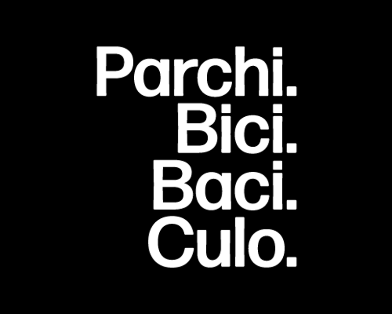 Immagine per la categoria Parchi. Bici. Baci. Culo.