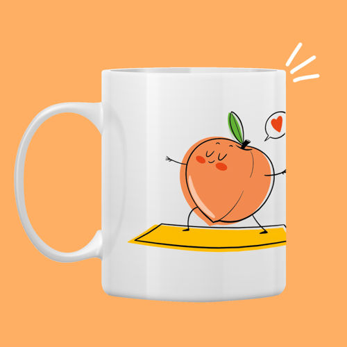 Immagine di Tazza in ceramica Yogi