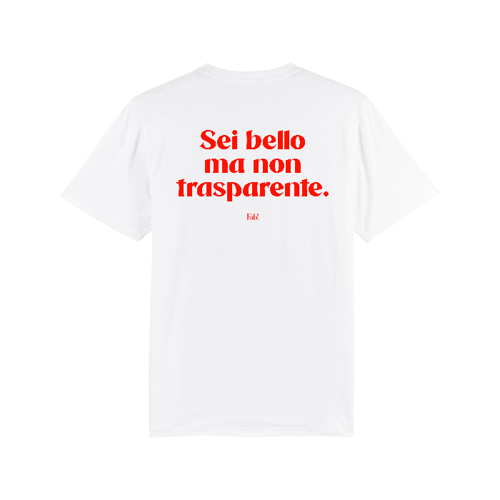 Immagine di T-Shirt SEI BELLO MA NON TRASPARENTE