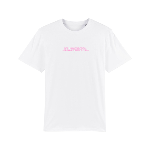 Immagine di T-Shirt NON HO GUSTI DIFFICILI, HO DISGUSTI TROPPO FACILI (Cotone Organico)