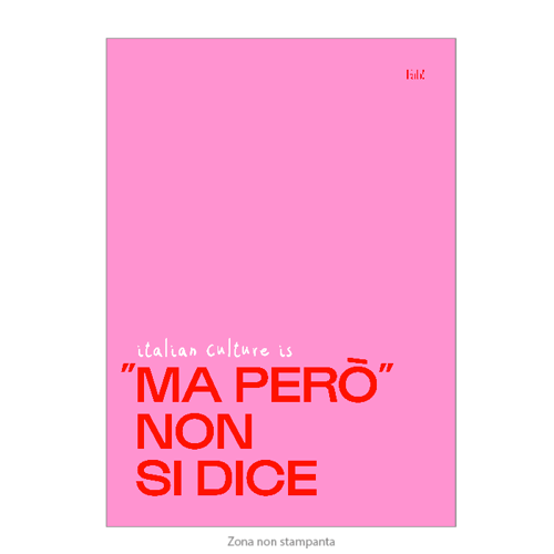 Immagine di Poster "MA PERÒ" NON SI DICE (50x70 cm)