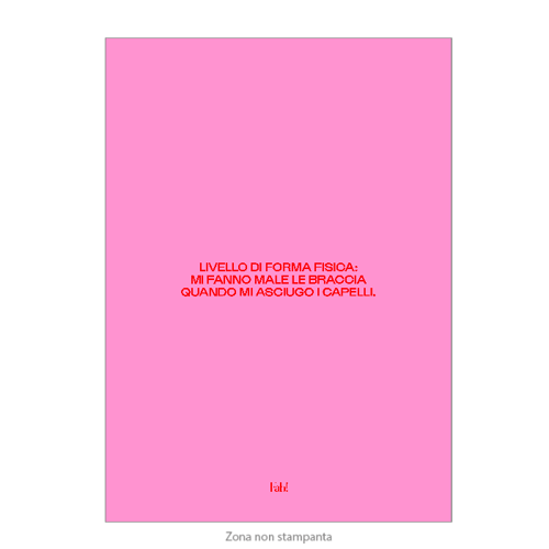 Immagine di Poster LIVELLO DI FORMA FISICA (50x70 cm)