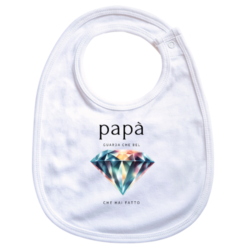 Immagine di Bavaglino .BEFR Papà  Diamante