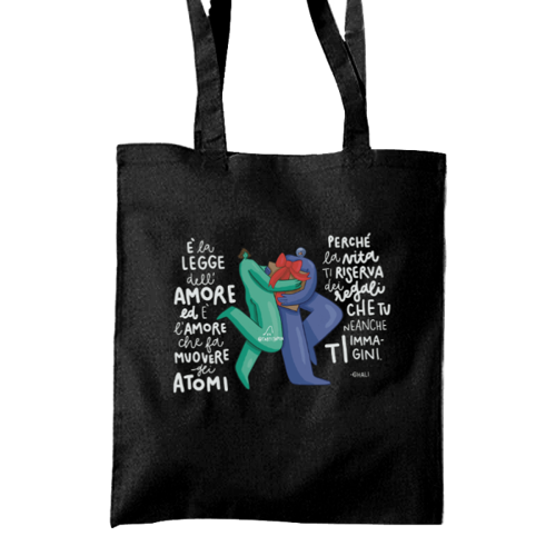 Immagine di Shopper in cotone niente panico