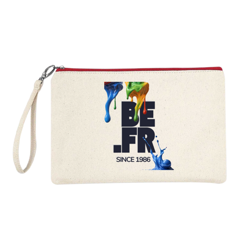 Immagine di Astuccio 100% cotone Canvas-logo bianco T-Shirt TeeSpring (169) (330 x 418 mm).