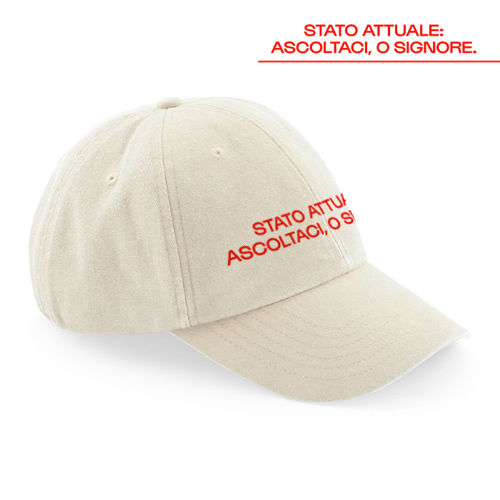 Immagine di Cappellino ricamato STATO ATTUALE: ASCOLTACI, O SIGNORE