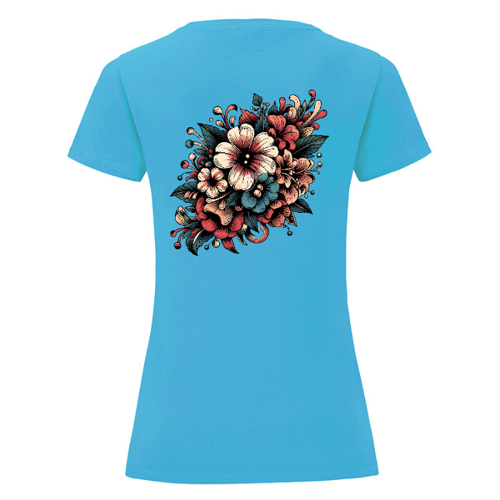 Immagine di Bouquet di fiori colorati - Arte ispirata alla natura,T-Shirt Sport Donna | Stedman ST8100