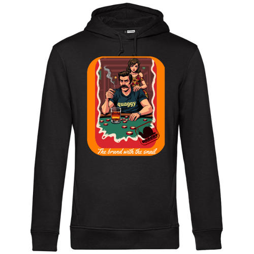 Immagine di Felpa Uomo Cappuccio Cotone Organico | B&C WU33B