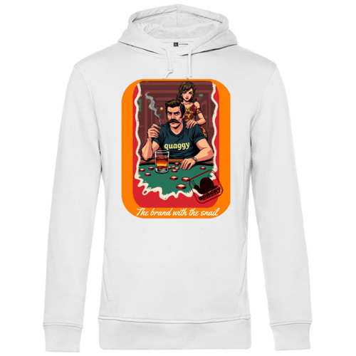 Immagine di Felpa Uomo Cappuccio Cotone Organico | B&C WU33B