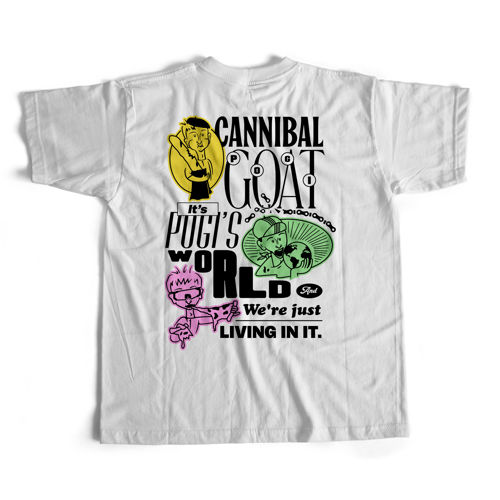 Immagine di T SHIRT - WHITE - CANNIBALE