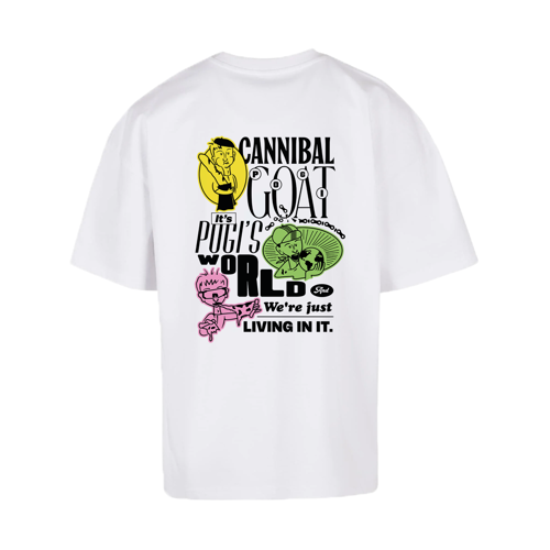 Immagine di OVERSIZE T SHIRT - WHITE - CANNIBALE