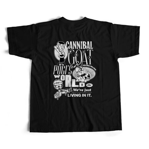 Immagine di T SHIRT - BLACK - CANNIBALE