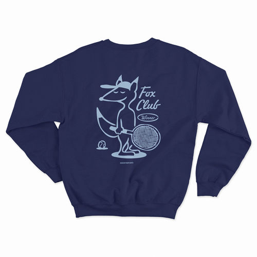 Immagine di FOX CLUB - FELPA GIROCOLLO - BLUE NAVY