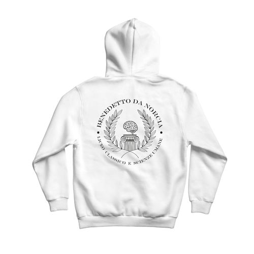 Immagine di HOODIE "LOGO" 2024/25 WHITE