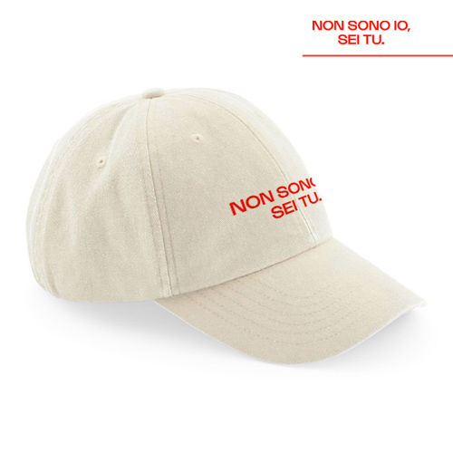 Immagine di Cappellino ricamato NON SONO IO, SEI TU