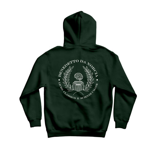 Immagine di HOODIE "LOGO" 2024/25 FOREST GREEN