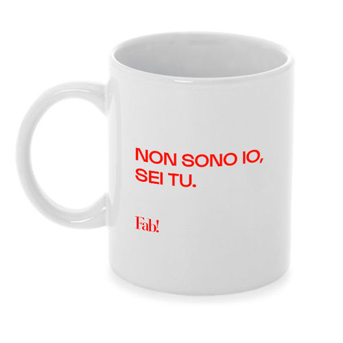 Immagine di Tazza in ceramica NON SONO IO, SEI TU