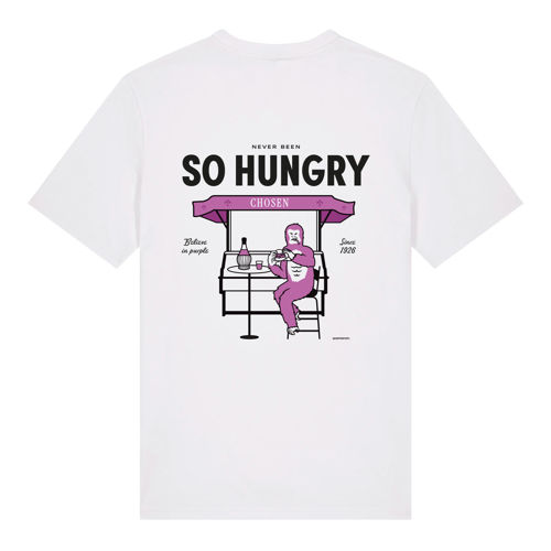 Immagine di SO HUNGRY - T-SHIRT - WHITE