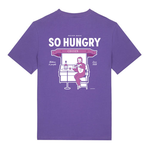 Immagine di SO HUNGRY - T-SHIRT - PURPLE