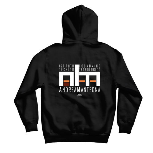 Immagine di MANTEGNA HOODIE ORGANIC BLACK