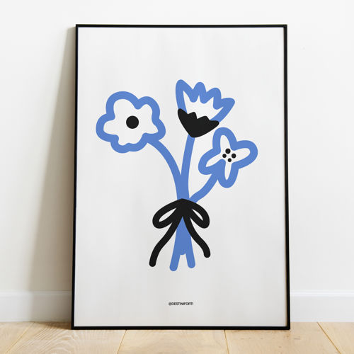 Immagine di FESTIVAL DEI FIORI - NEROAZZURRI - POSTER 