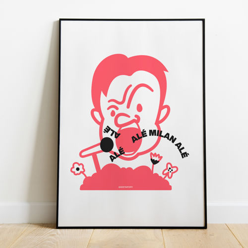 Immagine di ALE MILAN ALE - POSTER