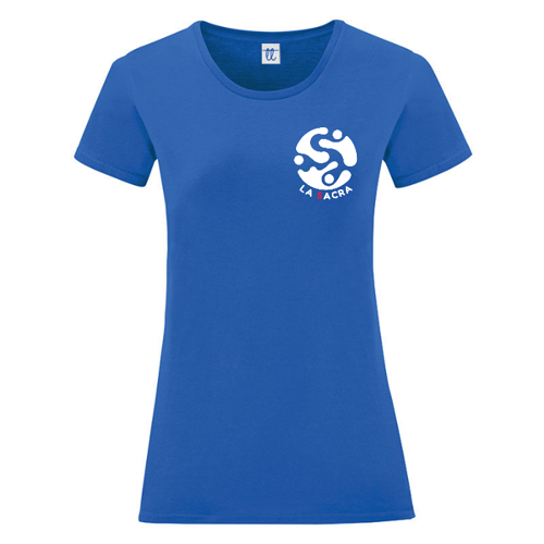 Immagine di T-Shirt Donna Scuola Sacra Famiglia di Cremona logo bianco