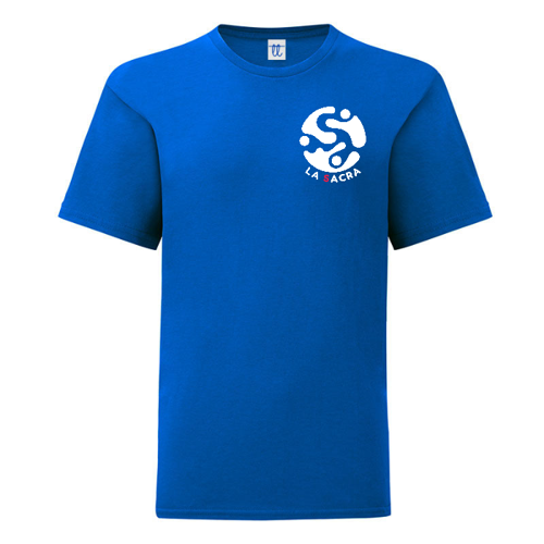 Immagine di T-Shirt Bambino Scuola Sacra Famiglia di Cremona logo bianco