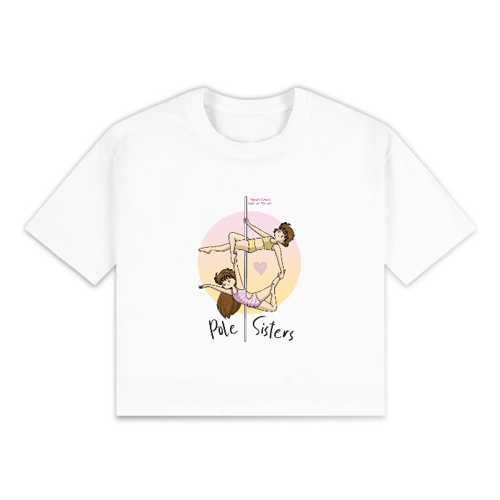 Immagine di T-Shirt Crop Top "Pole Sisters"