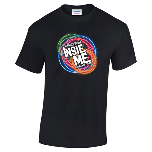 Immagine di T-Shirt Uomo Festivaldeigiovani® 2025 [Insieme] NERO