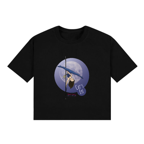 Immagine di T-Shirt Crop Top "Cat's Eye"