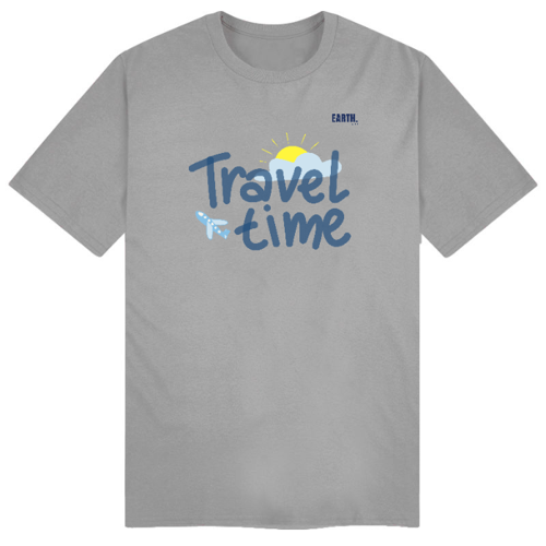 Immagine di T-Shirt Uomo Cotone Organico Travel Time