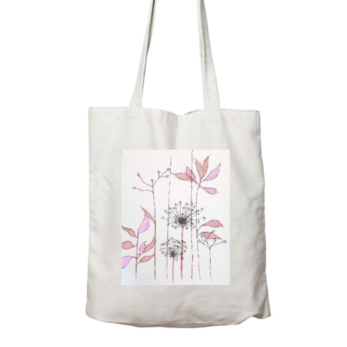 Immagine di Shopper in cotone NATURA  ROSA