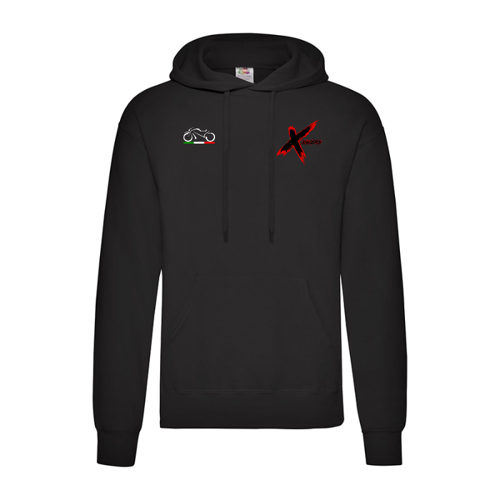 Immagine di Felpa Unisex Cappuccio XBIKERS OFFICIAL | FoL F62208