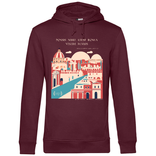 Immagine di SPQR - Felpa Cappuccio Cotone Organico
