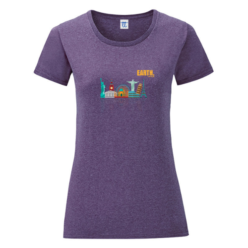 Immagine di T-Shirt Donna Cotone Organico Inspire E150 | B&C TW02B