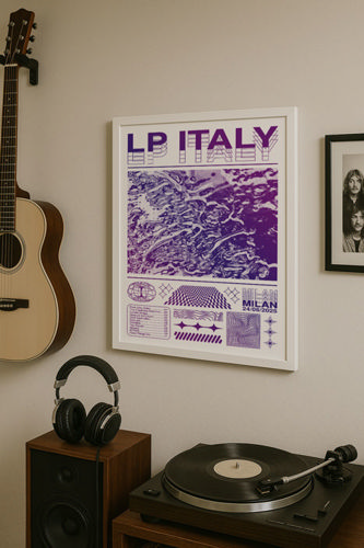 Immagine di Poster "From Zero to Milan" Light (30x40cm)