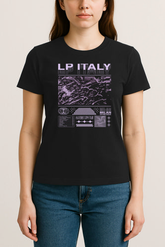Immagine di T-Shirt "From Zero to Milan" Dark (Donna)