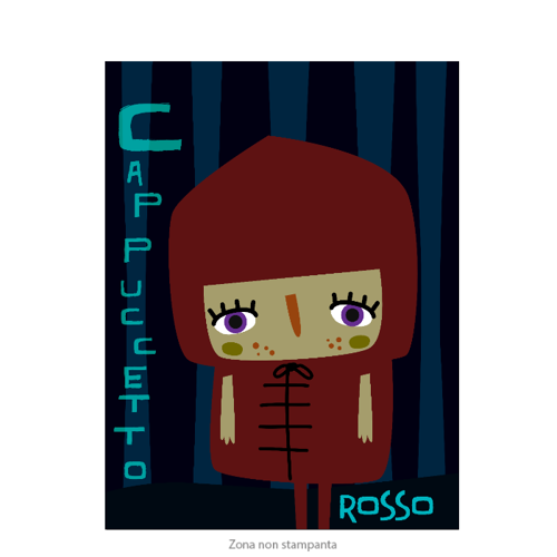 Immagine di Cappuccetto Rosso Poster 30x40 cm