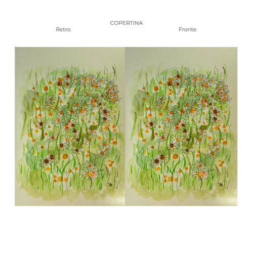 Immagine di Quadernini A5 (2 pz) " TAPPETO di MARGHERITE "