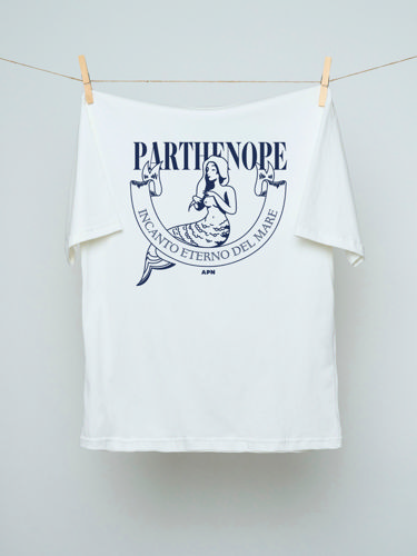 Immagine di T-SHIRT PARTHENOPE BIANCA