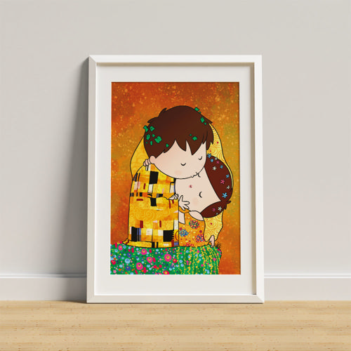 Immagine di Il Bacio di Klimt